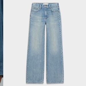 Aritzia Denim Forum- Farrah High Rise Wide Jeans 27